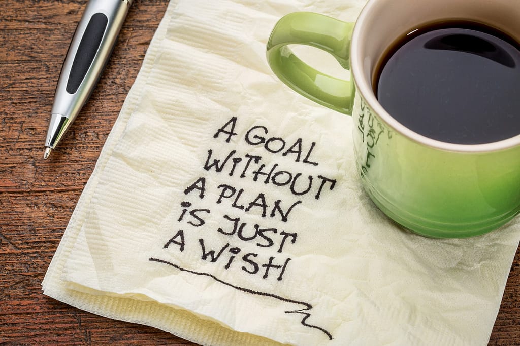 First Step in Goal Setting